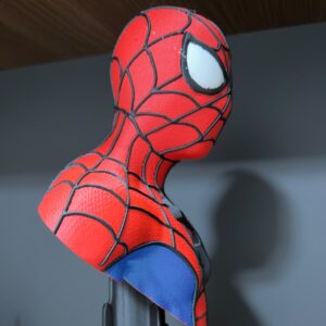 Busto Homem-Aranha Marvel 3D Colecionável – 30 cm
