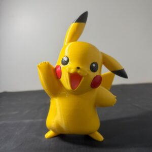 Boneco Pikachu Pokémon 3D Colecionável – 18 cm
