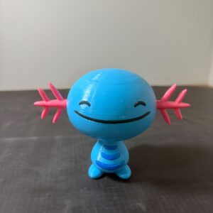 Boneco Wooper Pokémon 3D Colecionável – 10 cm